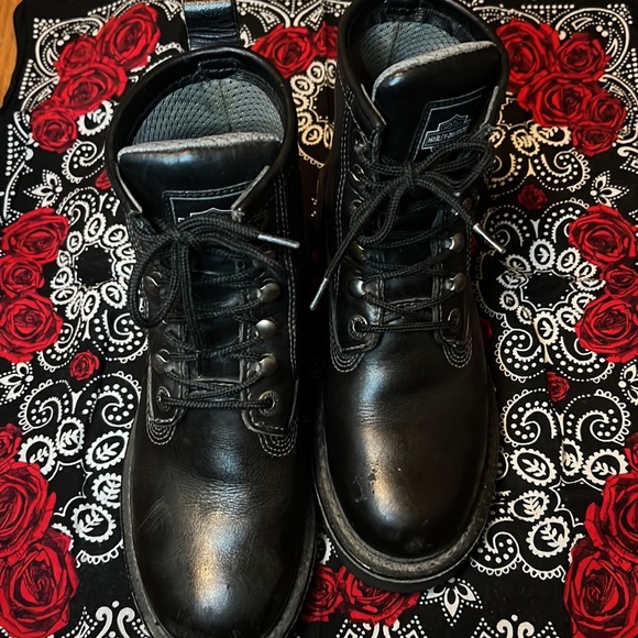 Harley-Davidson Women’s Combat Laced up Boots - Picture 4 of 9
